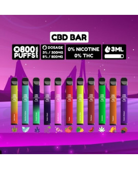 Vape pen CBD bar 800puffs...